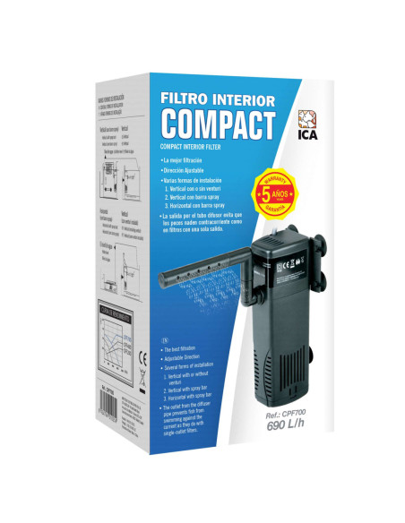 Filtro interior COMPACT 700