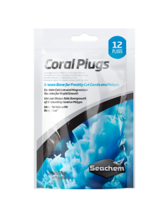 Coral Plugs 12 unidades